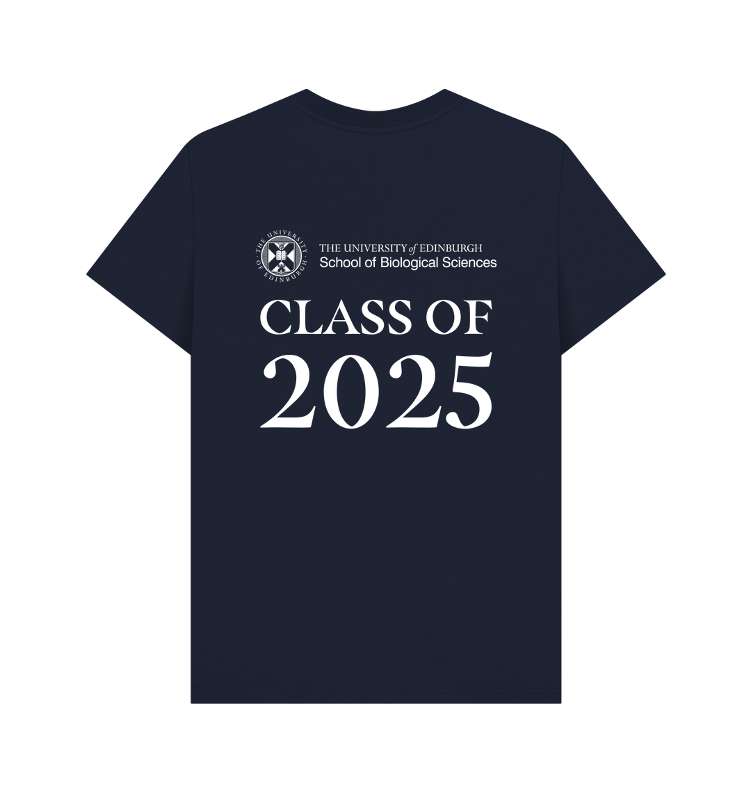 Navy Blue Printed T-shirt