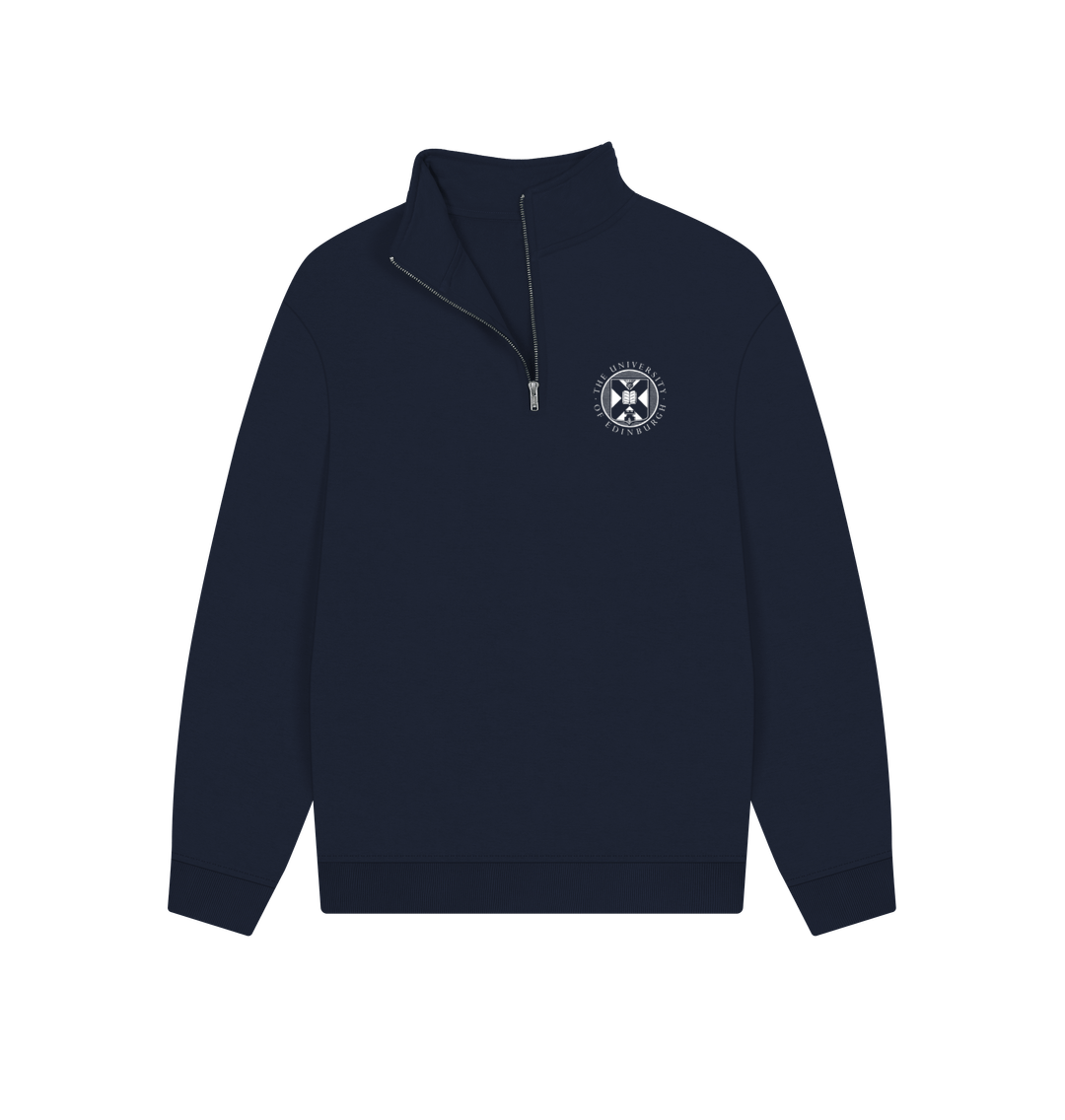 Navy School of Physics & Astronomy Quarter Zip Sweatshirt