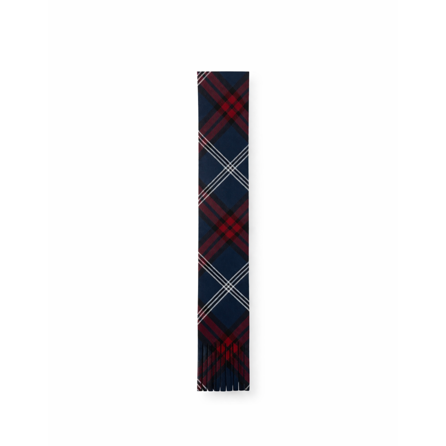 Tartan Leather Bookmark