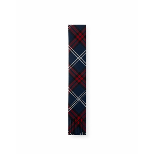 Tartan Leather Bookmark