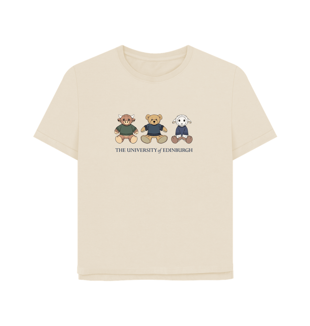 Oat Edinbear & Friends Women's Relaxed T-Shirt