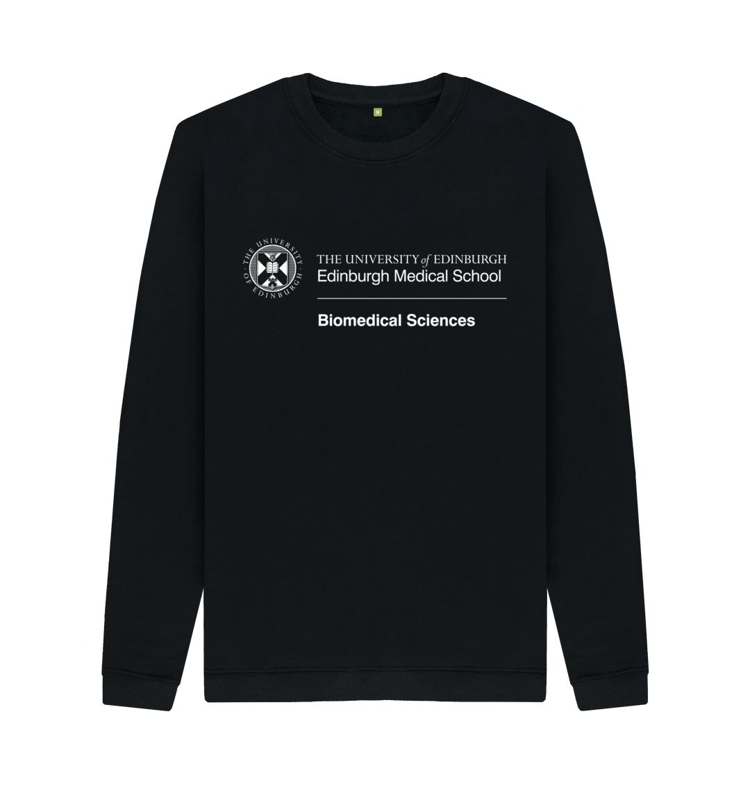 Black Edinburgh Medical School - Biomedical Sciences Sweatshirt