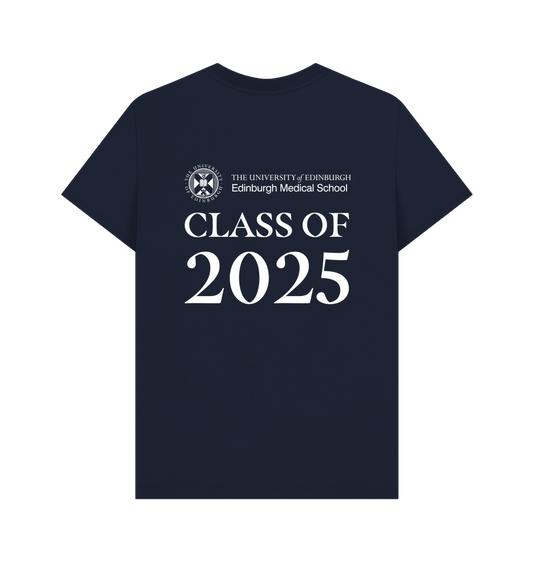 Navy Blue Printed T-shirt