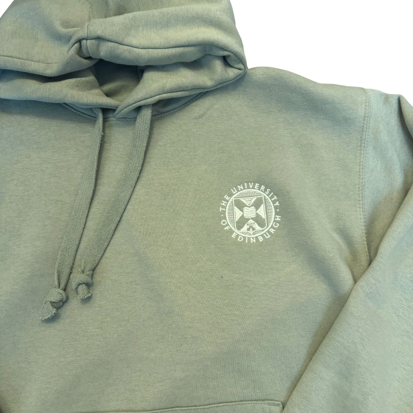 Small Crest Embroidered Hoodie