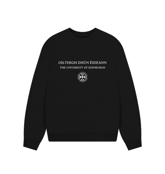 Black Printed Sweater