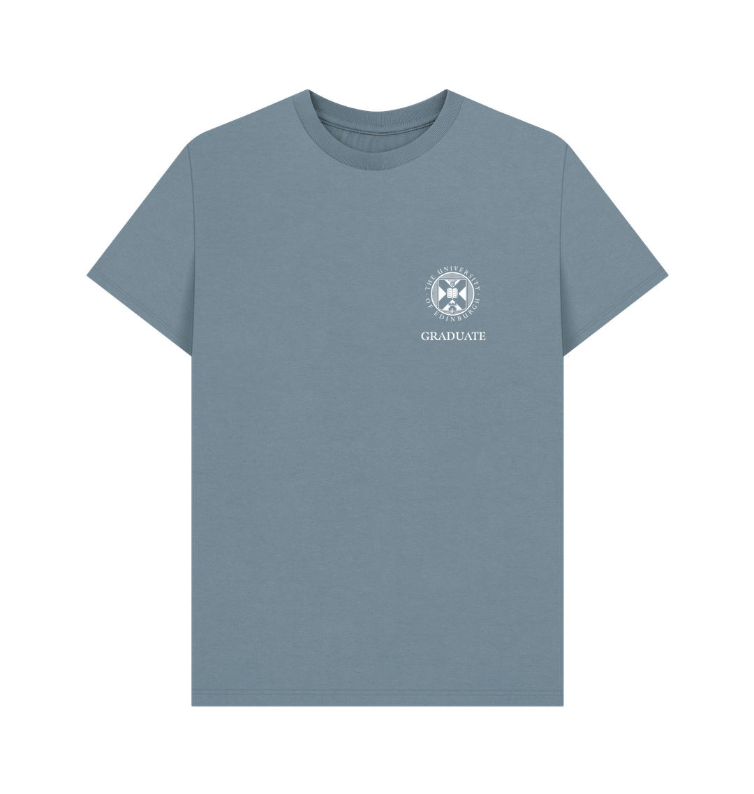 Stone Blue Printed T-shirt