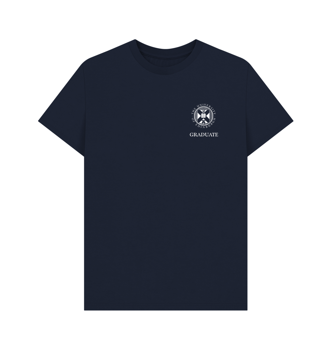 Navy Blue Printed T-shirt