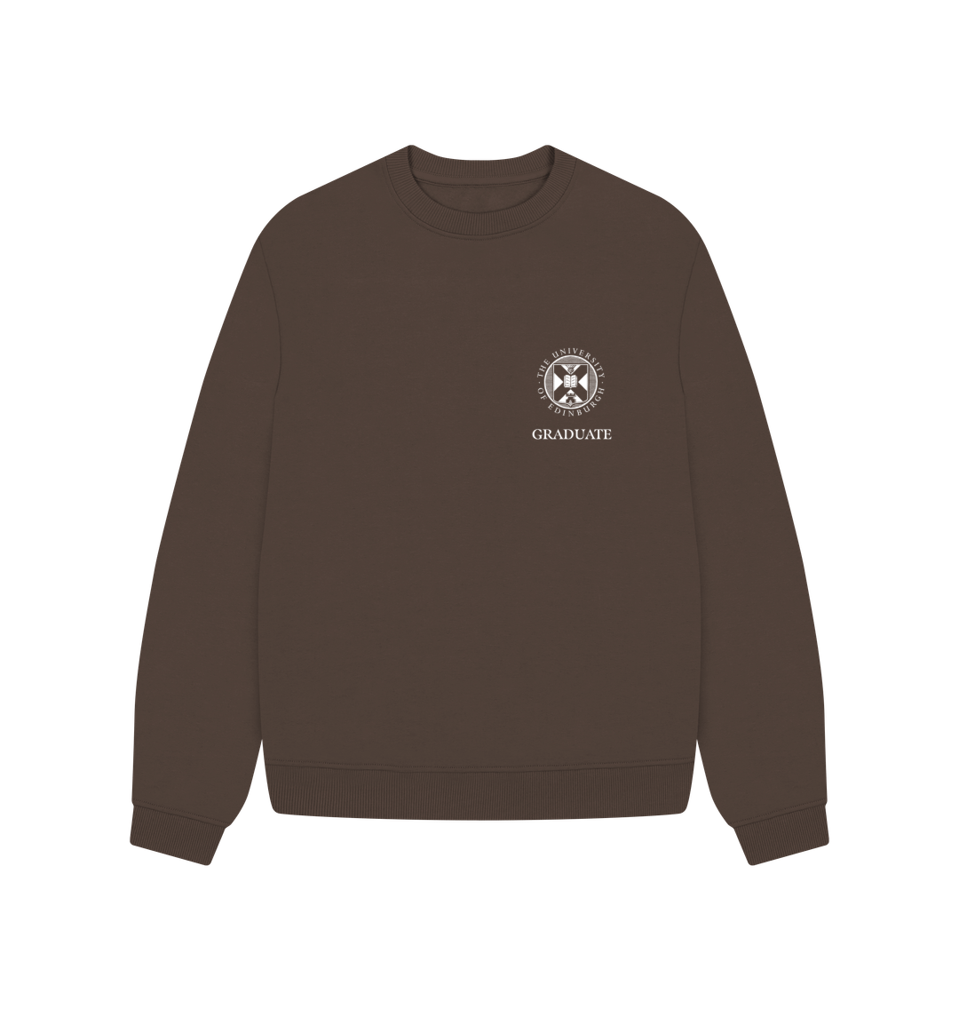 Chocolate Class of 2024 Women's Oversized Sweatshirt