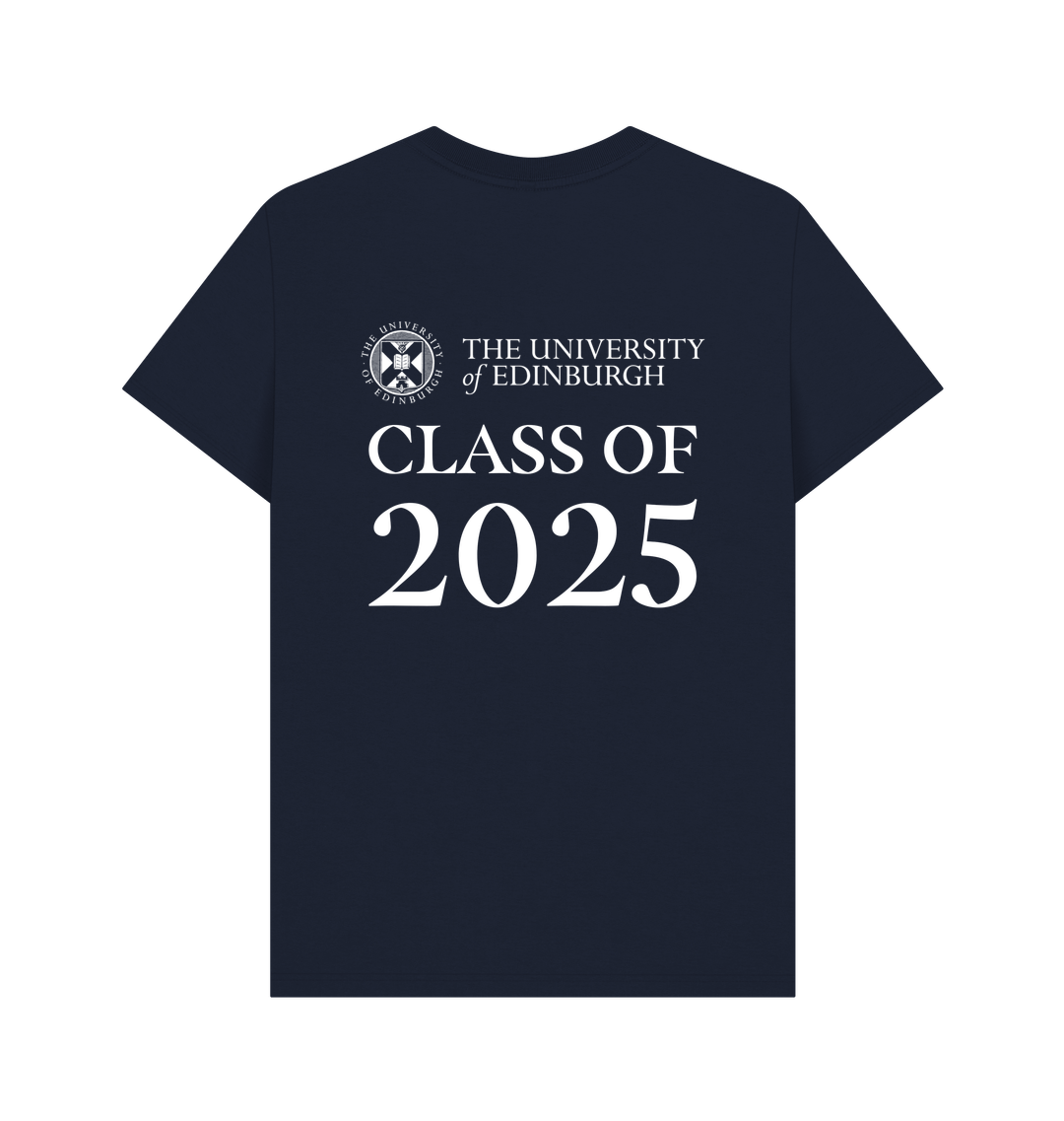 Navy Blue Printed T-shirt