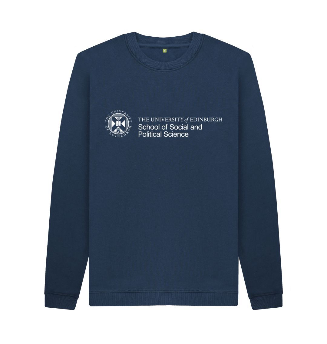 Navy Blue School of Social and Political Science Sweatshirt