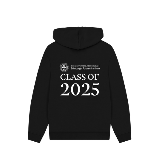 Black Printed Hoody