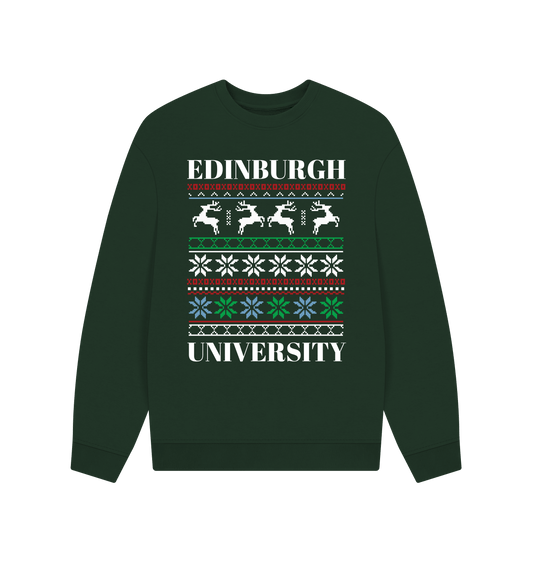 Evergreen Printed Sweater Front