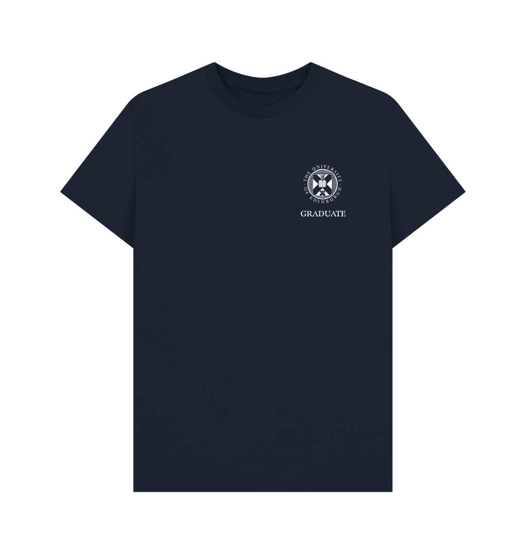 Navy Blue Printed T-shirt