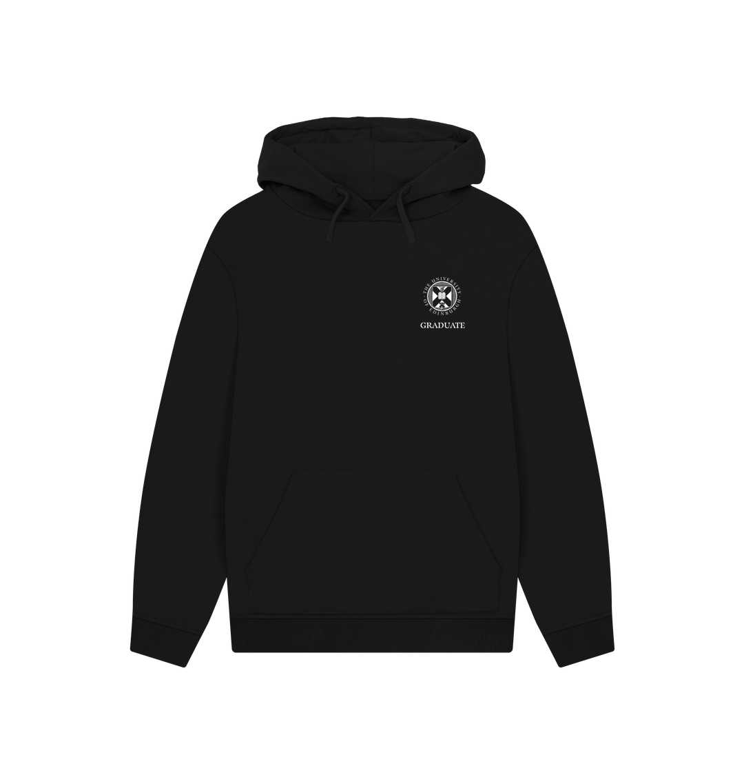 Black Printed Hoody