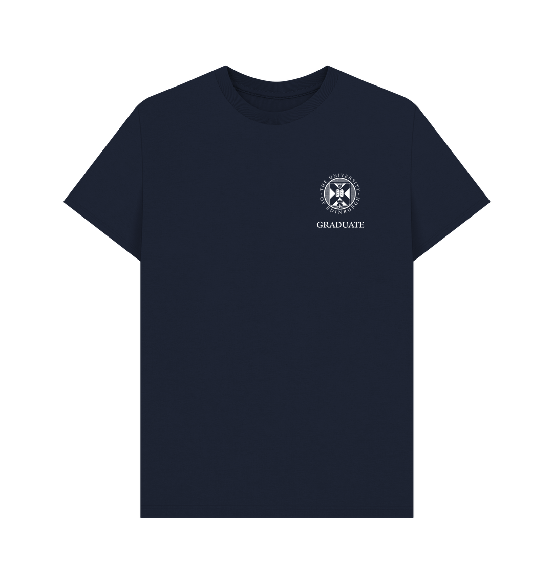 Navy Blue Printed T-shirt
