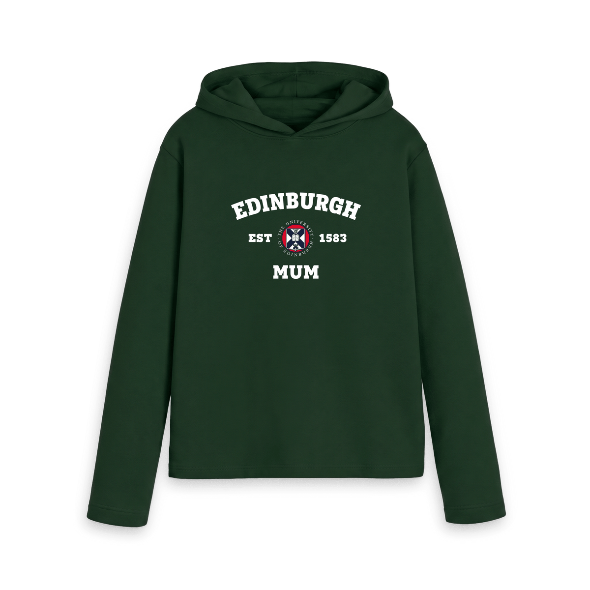 Evergreen Printed Hoody Front