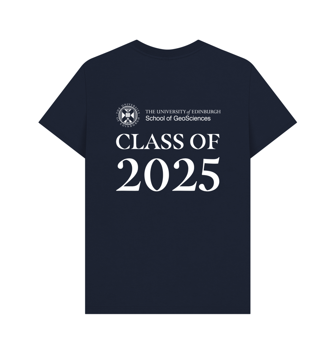 Navy Blue Printed T-shirt
