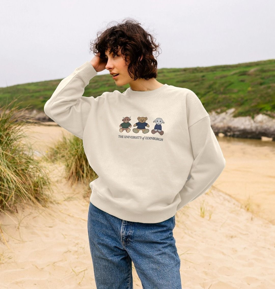 Edinbear & Friends Women's Oversized Sweatshirt