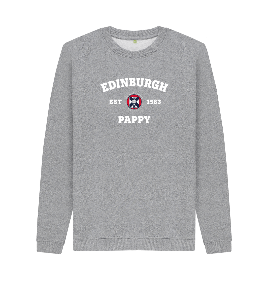 Light Heather Printed Sweater Front