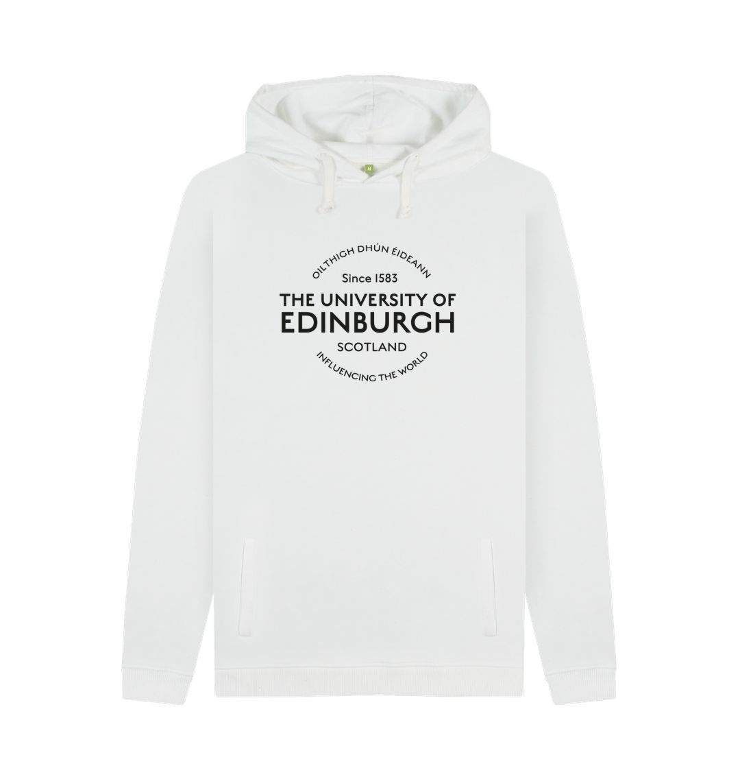 White Gaelic Roundel Hoodie