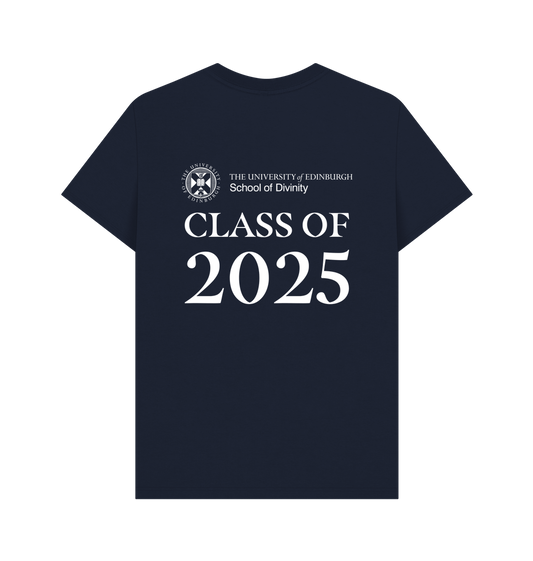 Navy Blue Printed T-shirt