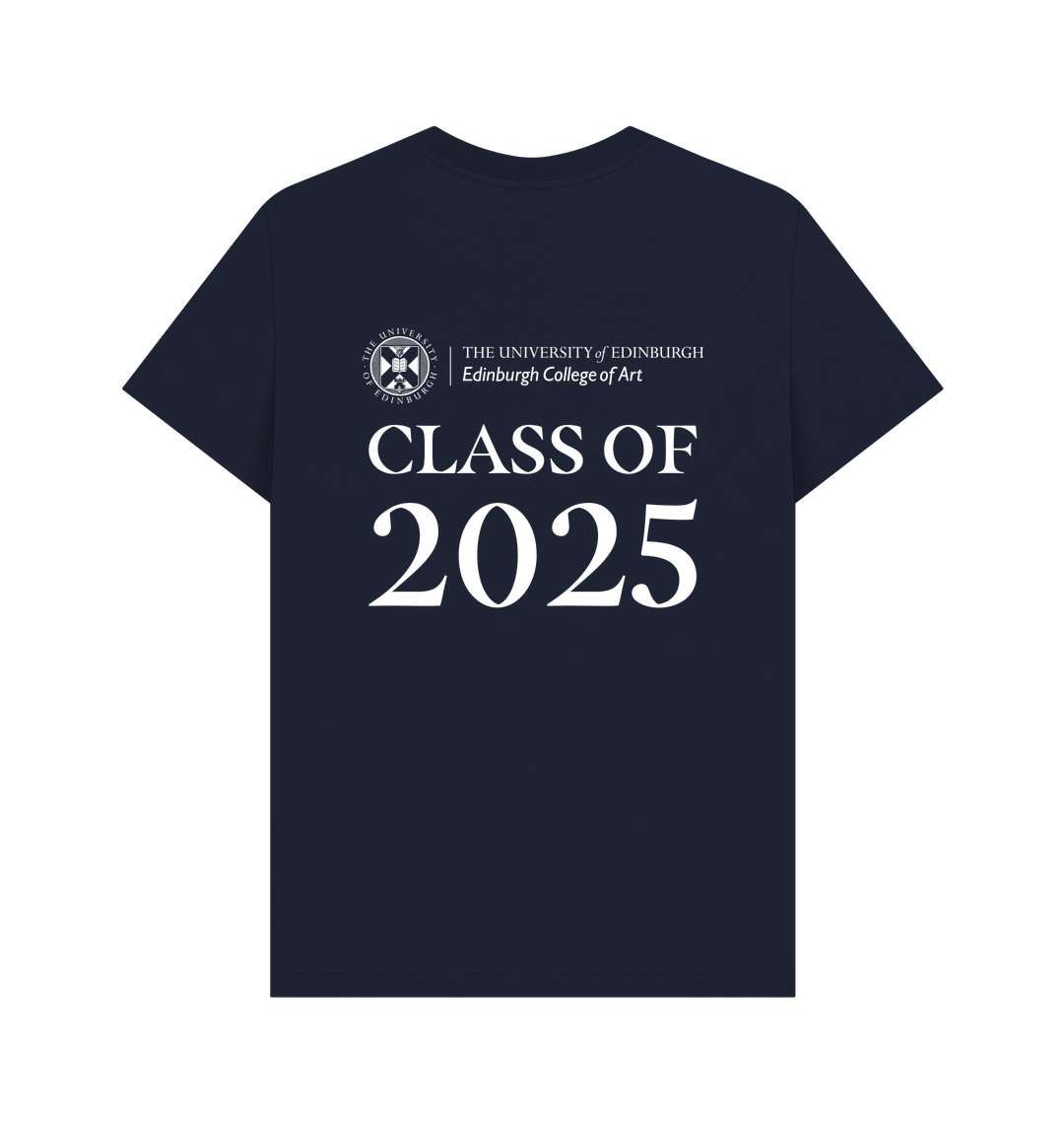 Navy Blue Printed T-shirt