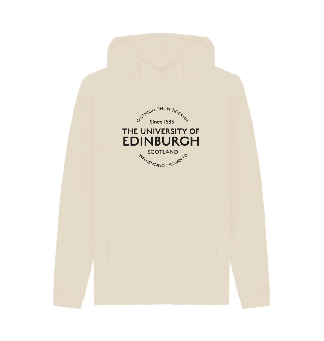 Oat Printed Hoody Front