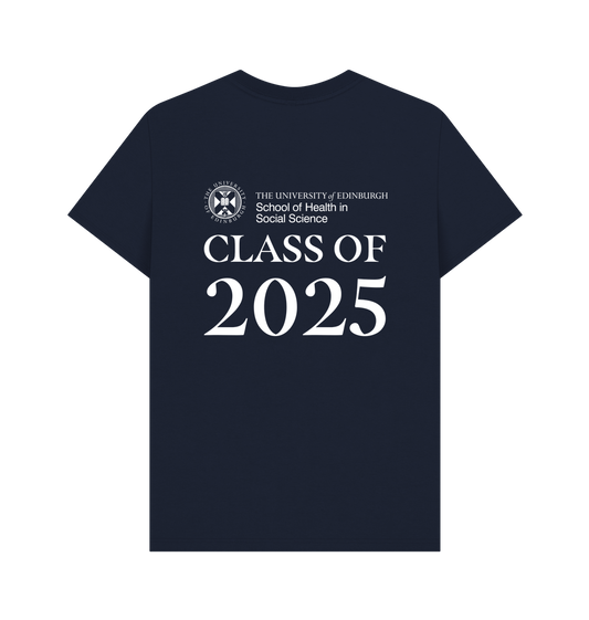 Navy Blue Printed T-shirt