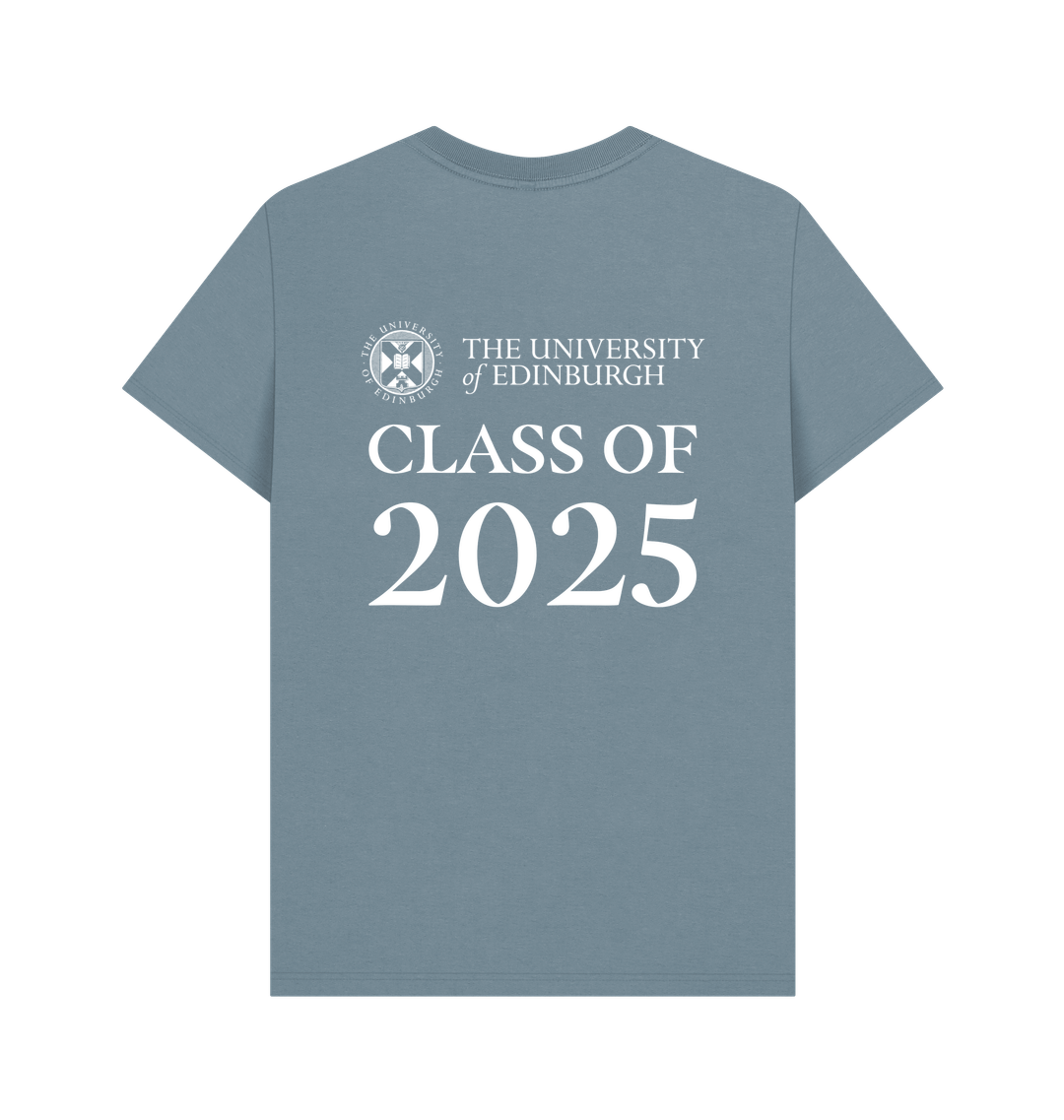 Stone Blue Printed T-shirt