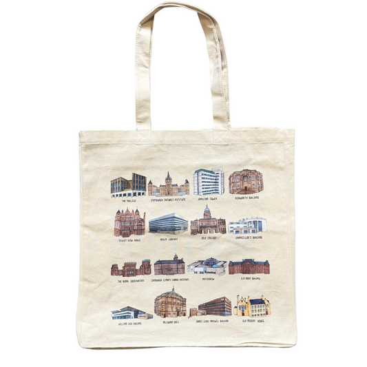 University Buildings Tote Bag