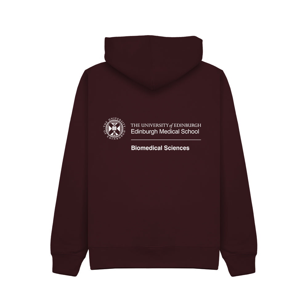 Edinburgh Medical School: Biomedical Sciences Embroidered Zip Hoodie