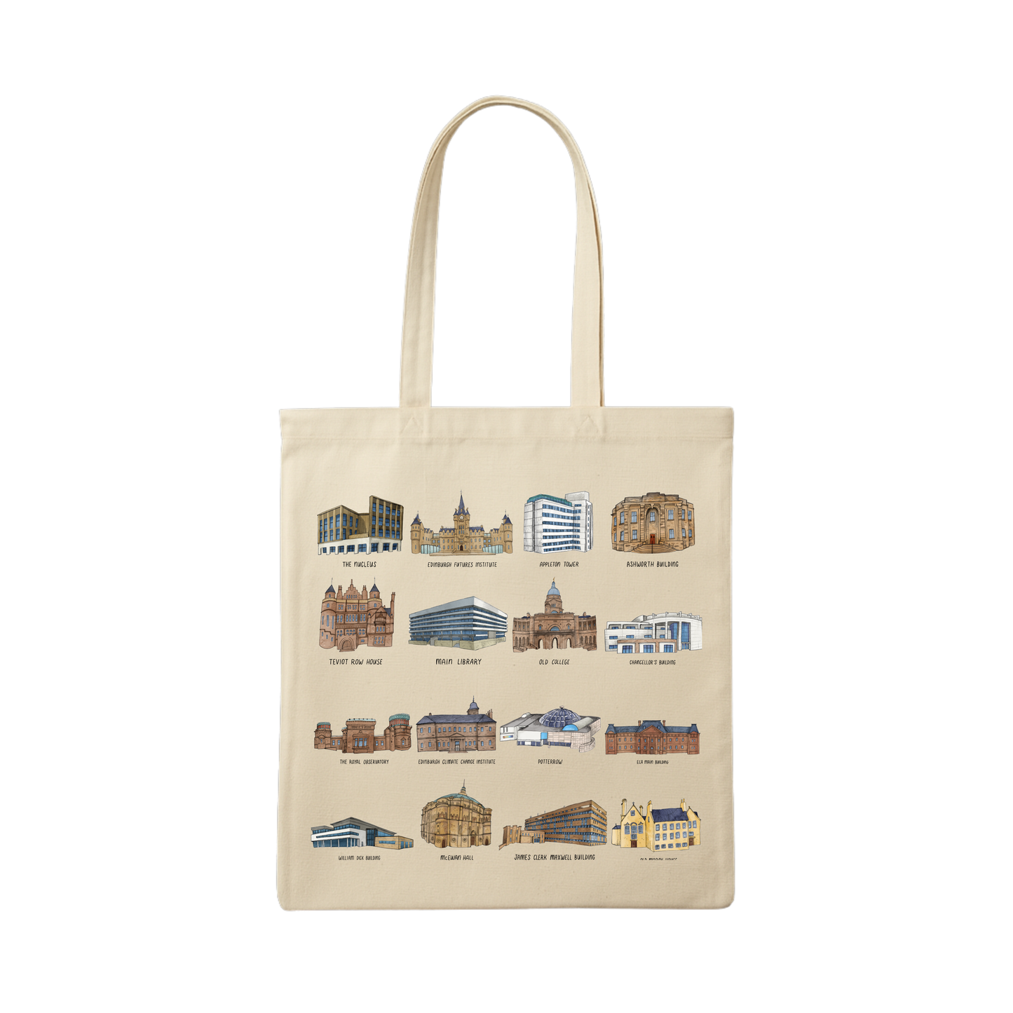 University Buildings Tote Bag