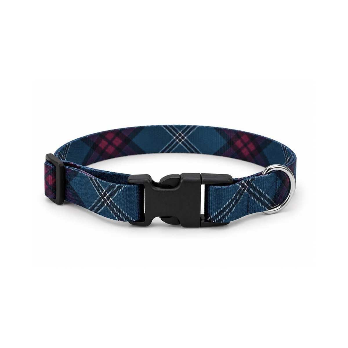 Woven Tartan Dog Collar