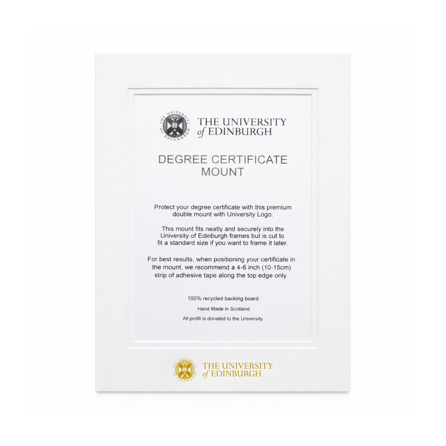 Degree Certificate Mount
