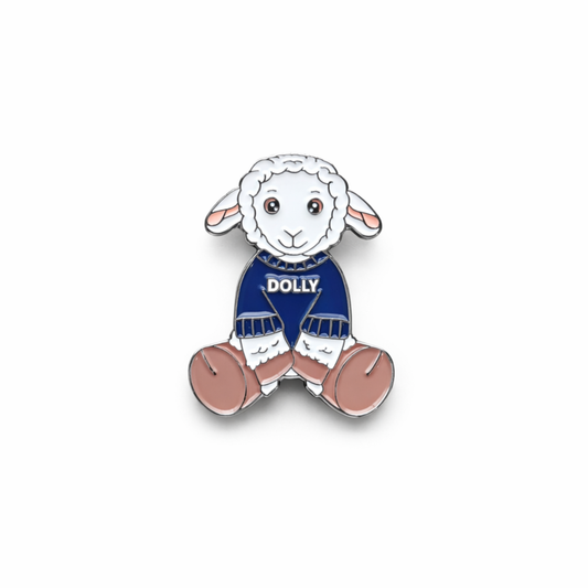 Dolly the Sheep Pin Badge
