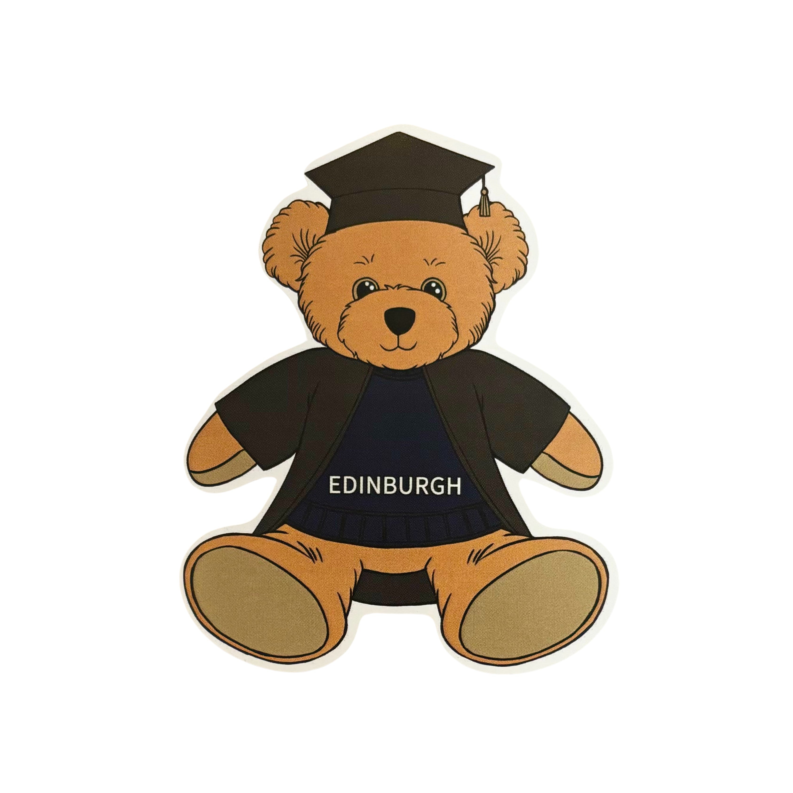 Round Laptop Sticker with Crest - The University of Edinburgh – The ...