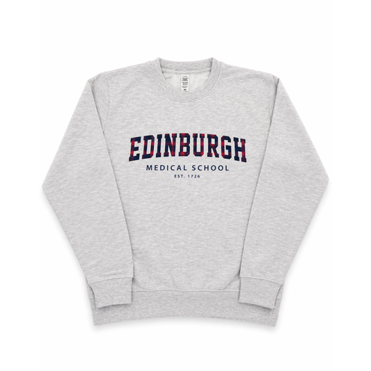 EMS300 Tartan Print Sweatshirt