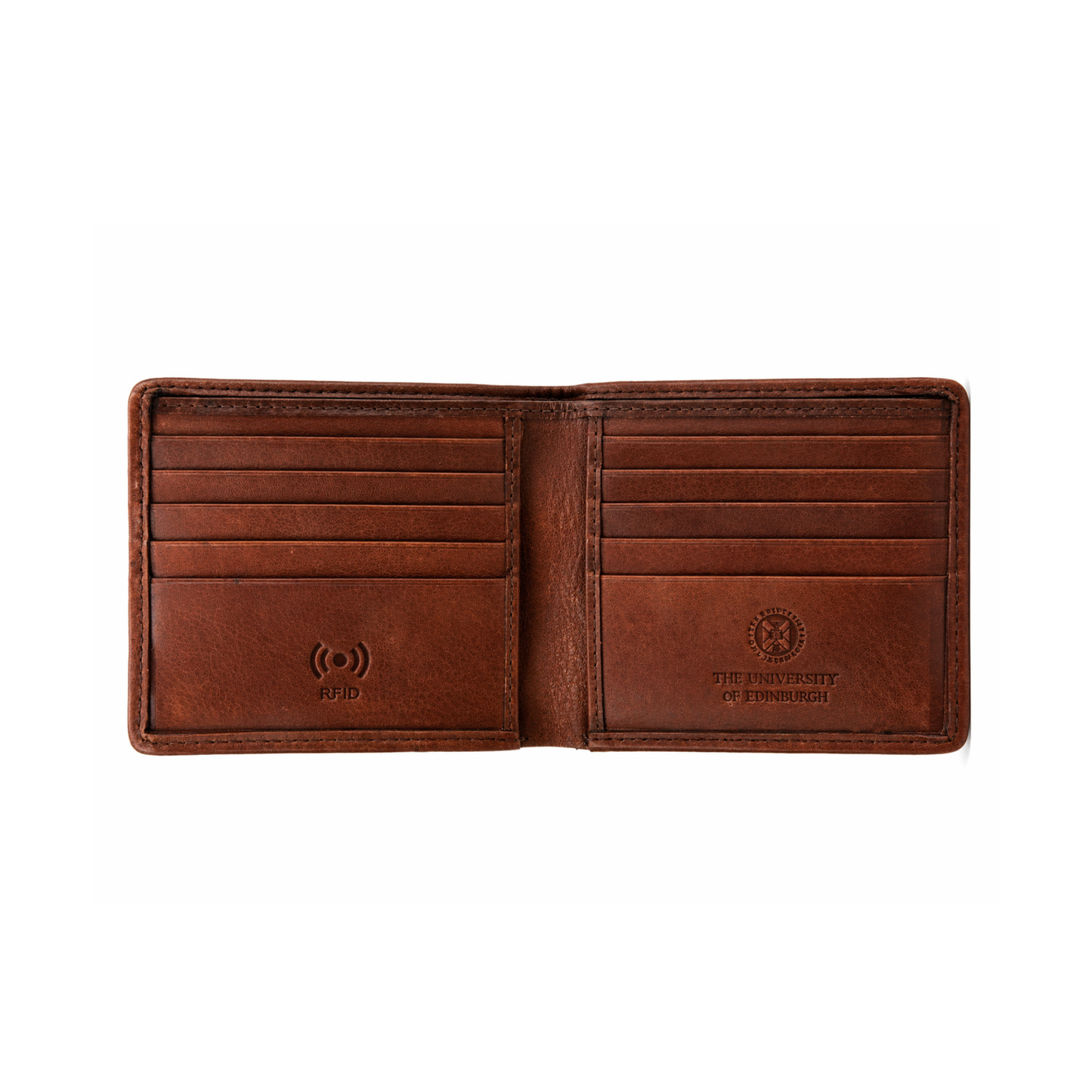 EMS Tartan and Leather Wallet