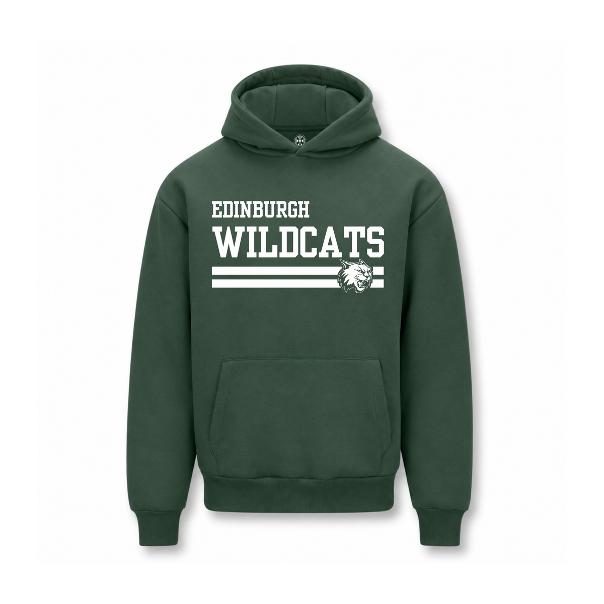 Edinburgh Wildcats Varsity Stripe Oversized Hoodie