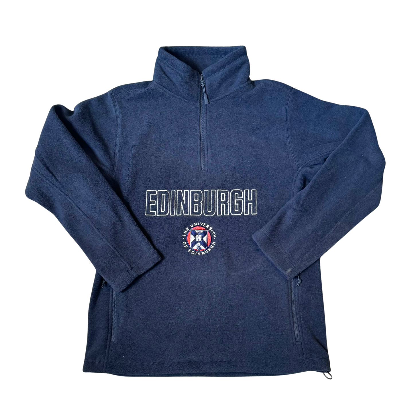 Embroidered Quarter Zip Fleece