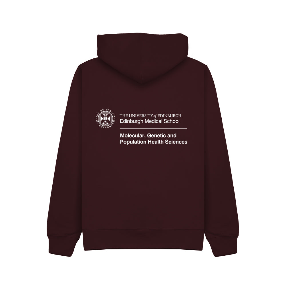 Edinburgh Medical School - Molecular, Genetic & Population Health Sciences Embroidered Zip Hoodie
