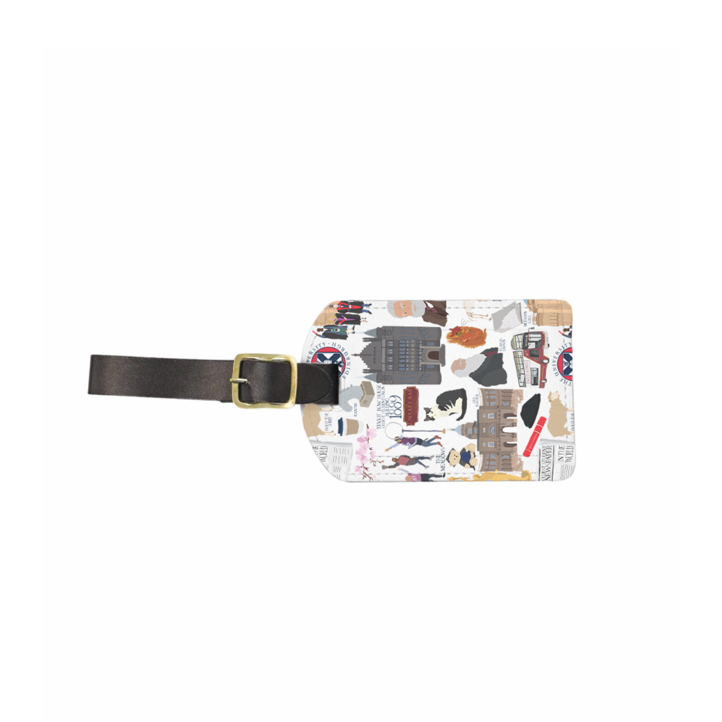 Heritage Leather Luggage Tag