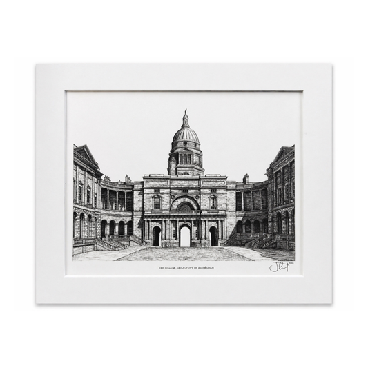 Architectural Print and Mount by Jennifer Court