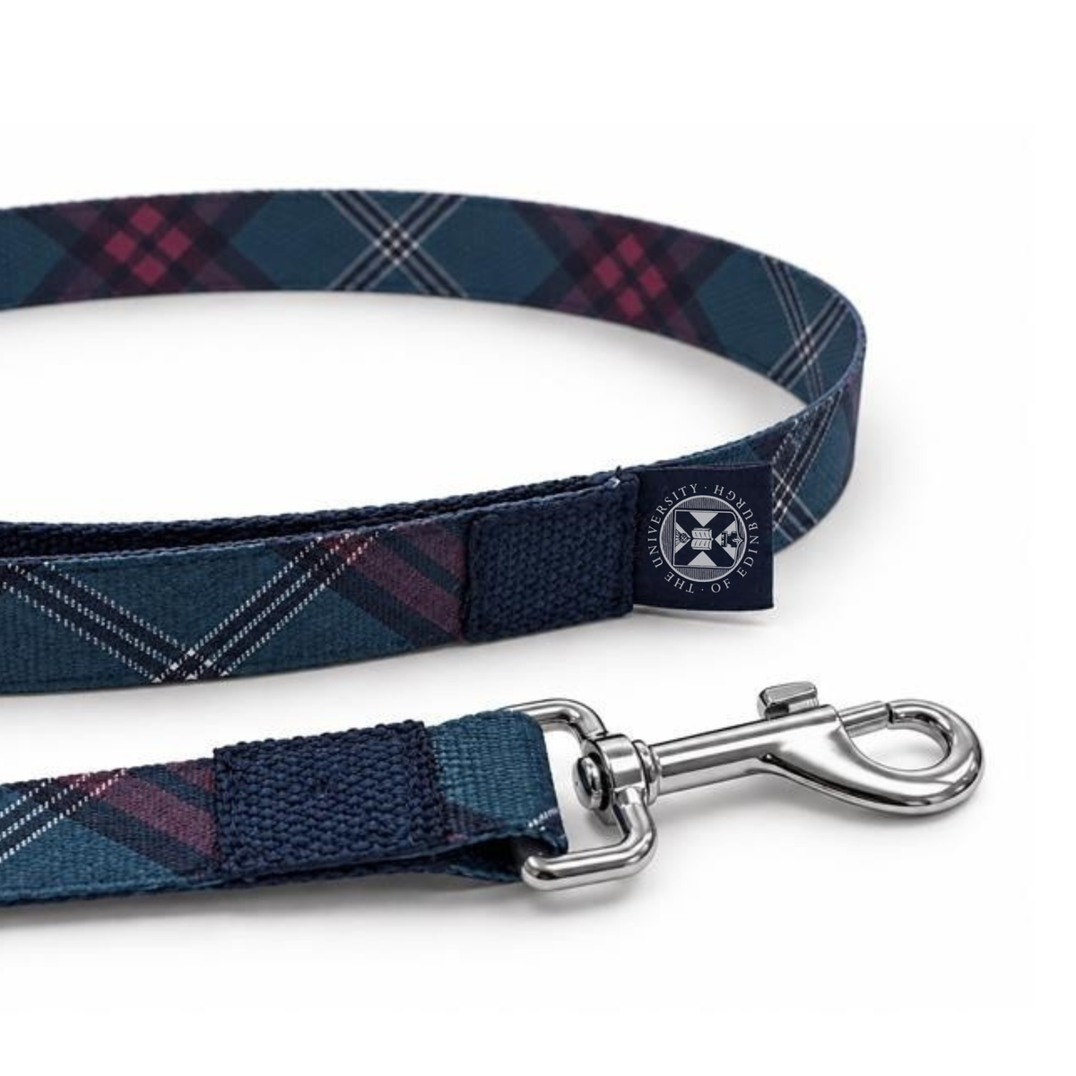 Woven Tartan Dog Lead