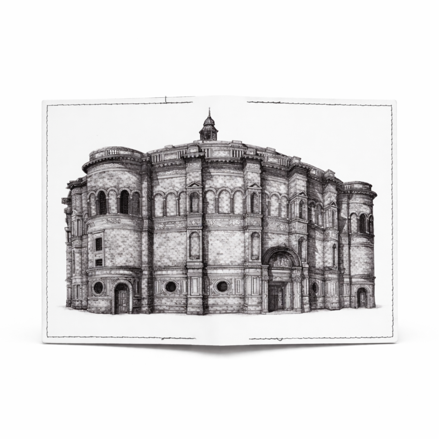 McEwan Hall Leather Passport Holder