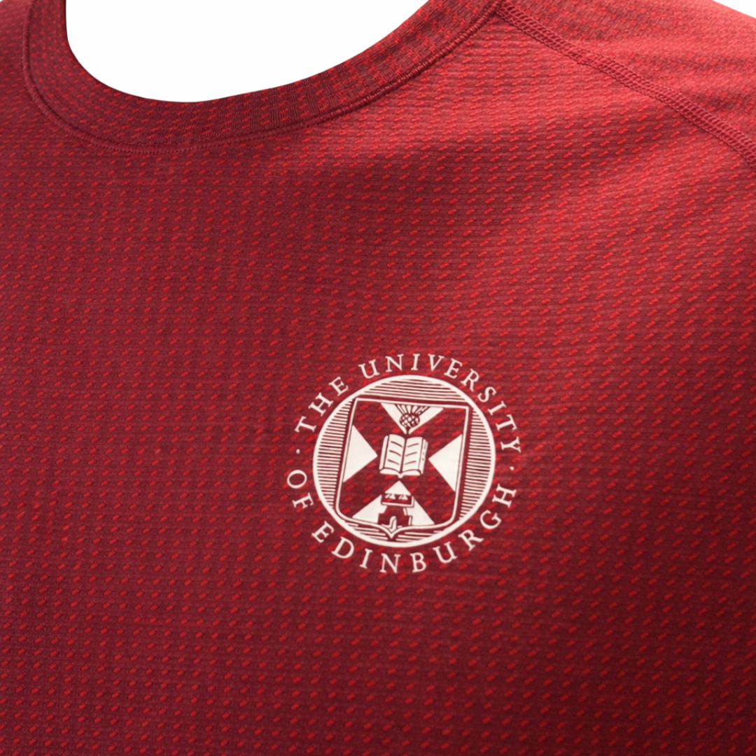 Metal Vent Tech Short-Sleeve Shirt (Oxford Red/Burgundy Bay)