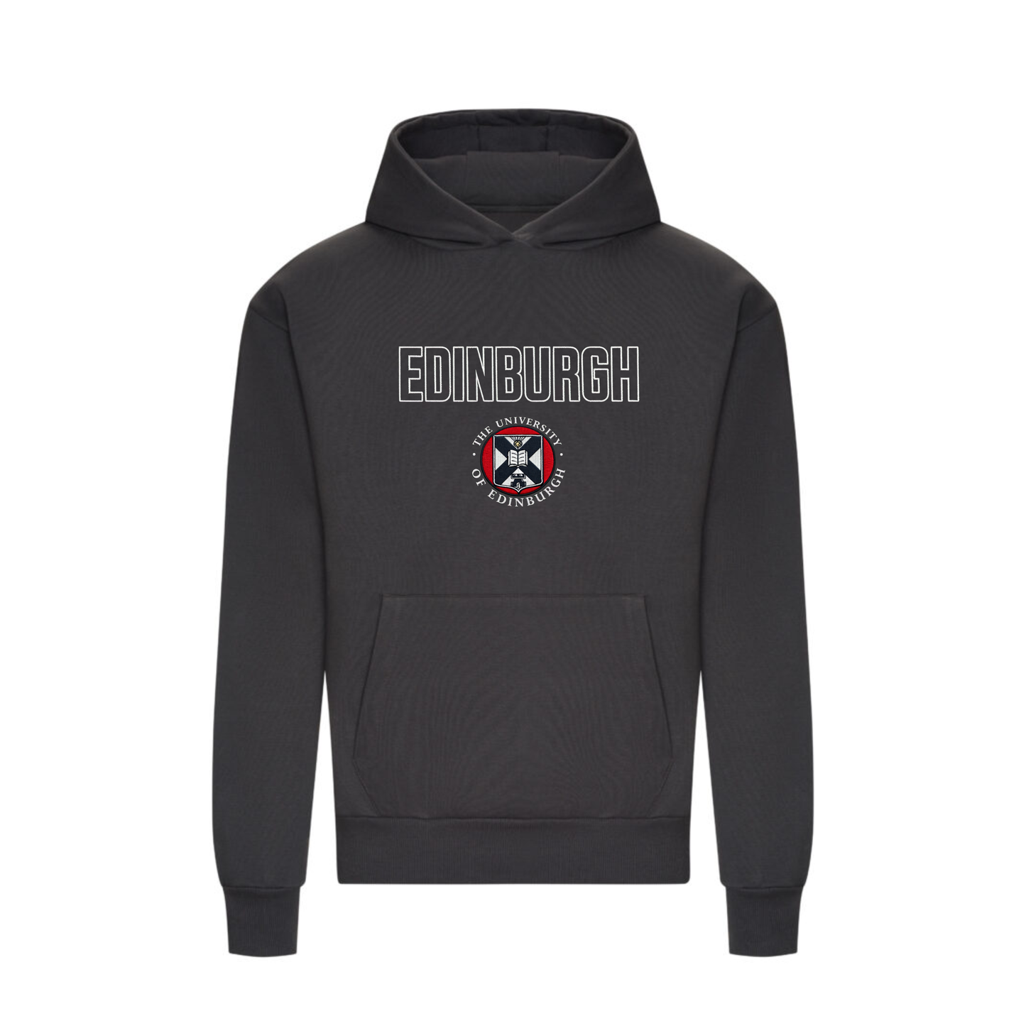 Oversized Retro Outline Hoodie