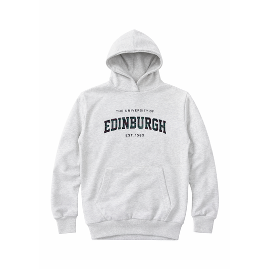 Oversized Tartan Print Hoodie