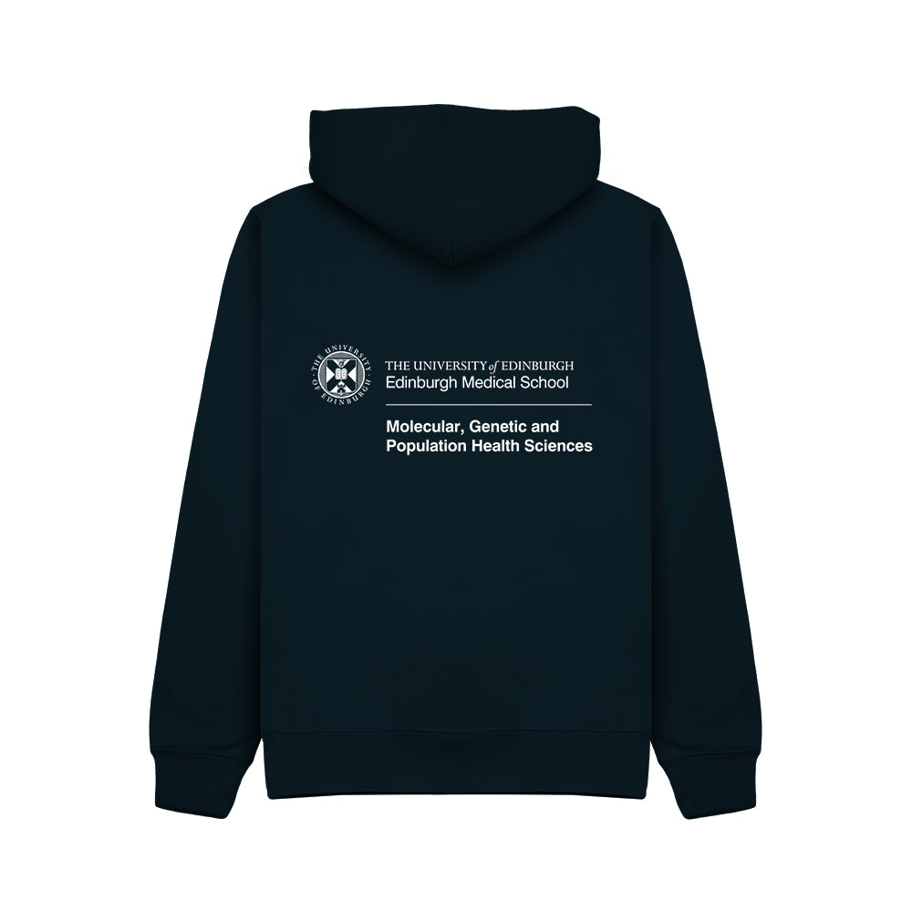 Edinburgh Medical School - Molecular, Genetic & Population Health Sciences Embroidered Zip Hoodie