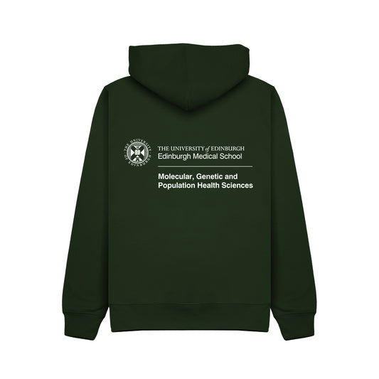 Edinburgh Medical School - Molecular, Genetic & Population Health Sciences Embroidered Zip Hoodie